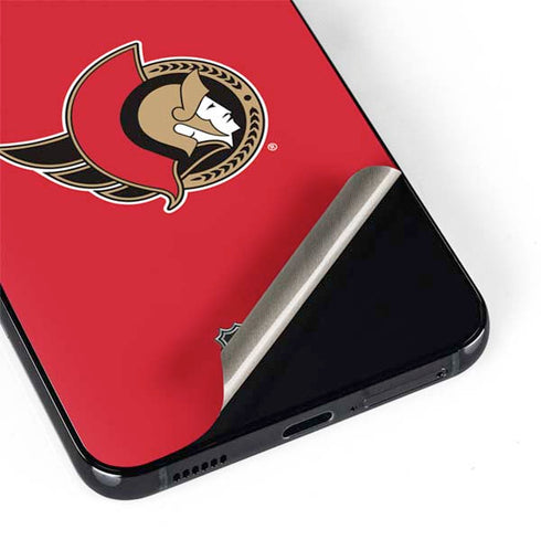 NHL Ottawa Senators Solid Background Galaxy S22 Skin